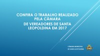 CONFIRA O TRABALHO REALIZADO EM 2017!