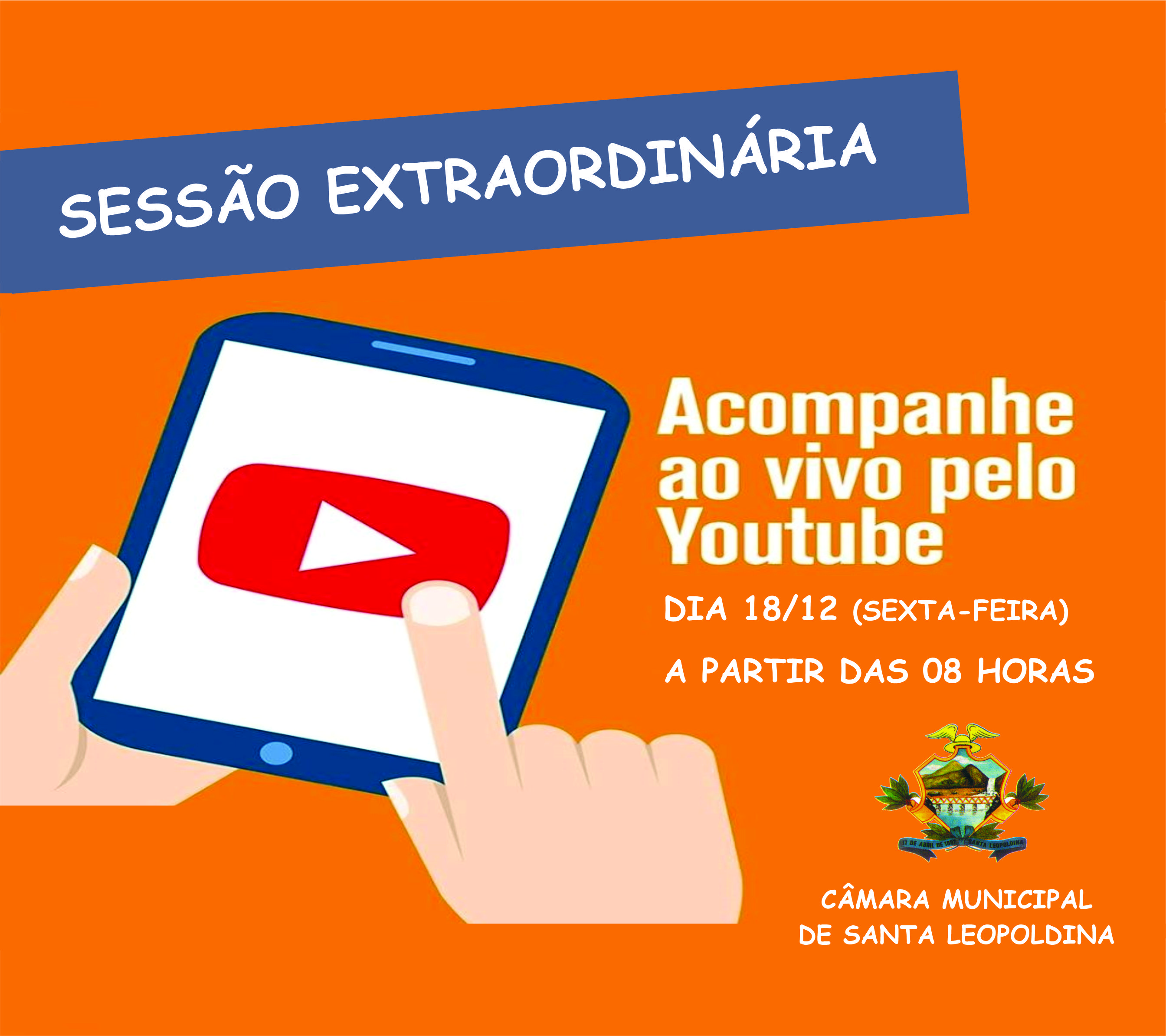 ASSISTA AO VIVO A SESSÃO DA CÂMARA