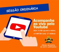 ASSISTA AO VIVO A SESSÃO DA CÂMARA