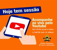 ASSISTA AO VIVO A SESSÃO DA CÂMARA