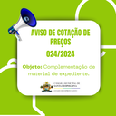 AVISO DE COTAÇÃO DE PREÇOS 024/2024