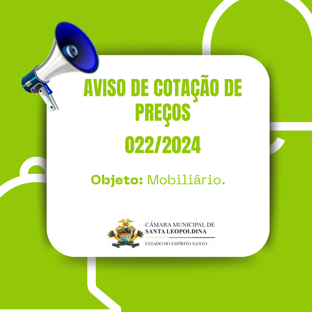 AVISO DE COTAÇÃO DE PREÇOS PARA CONTRATAÇÃO DIRETA