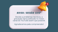 Aviso: Sessão 2215ª