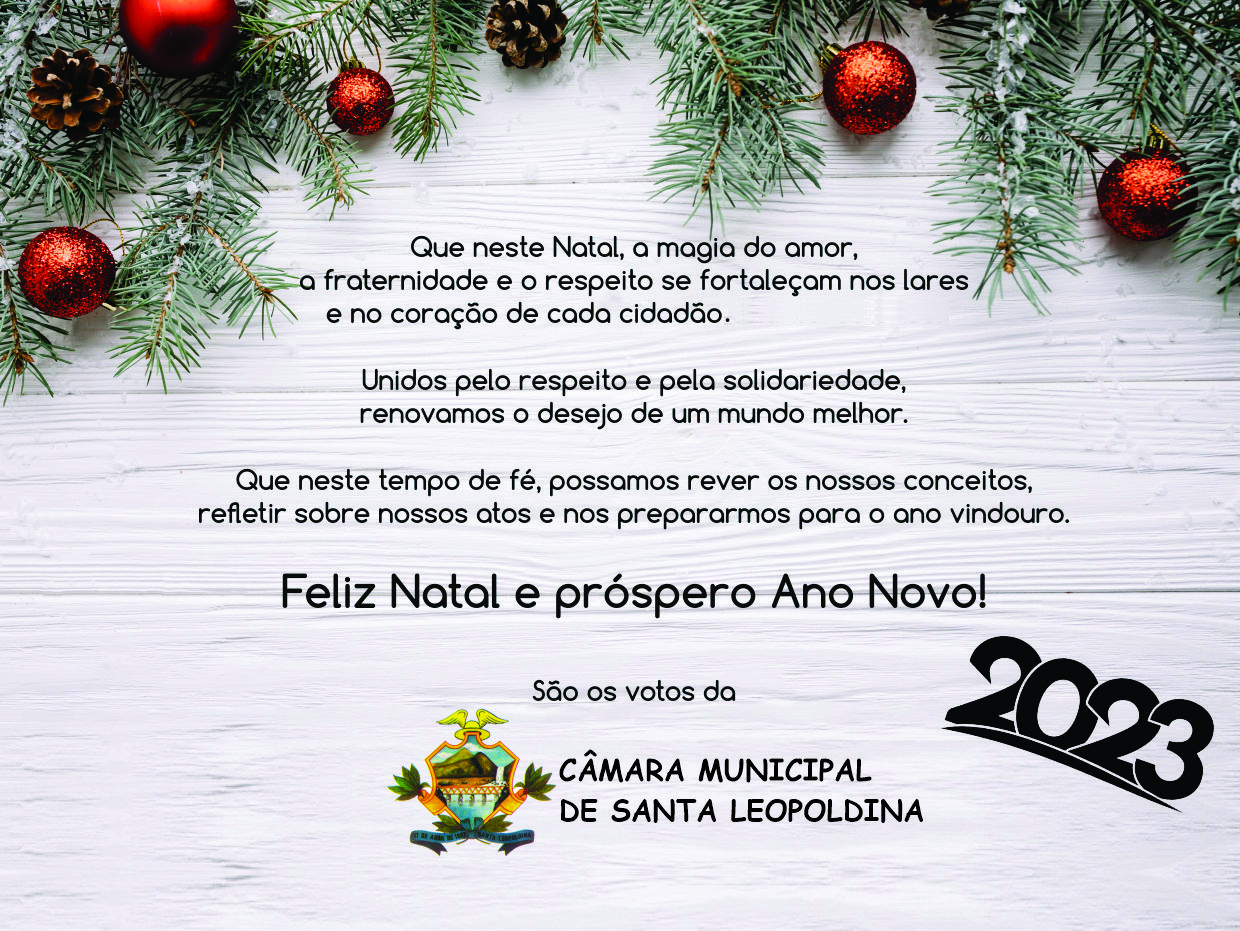 Feliz Natal e Próspero Ano Novo!