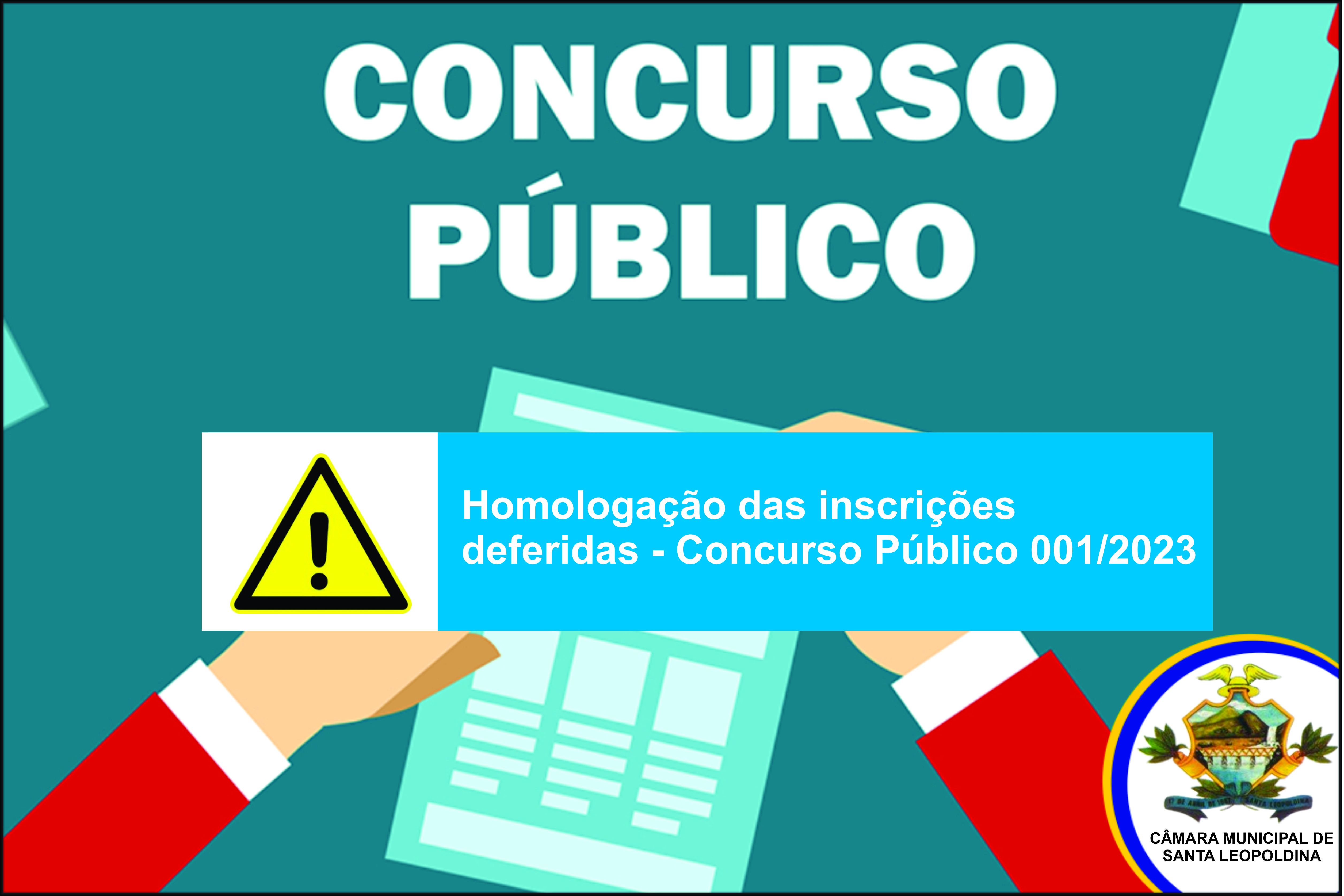 HOMOLOGAÇÃO DAS INSCRIÇÕES DEFERIDAS!