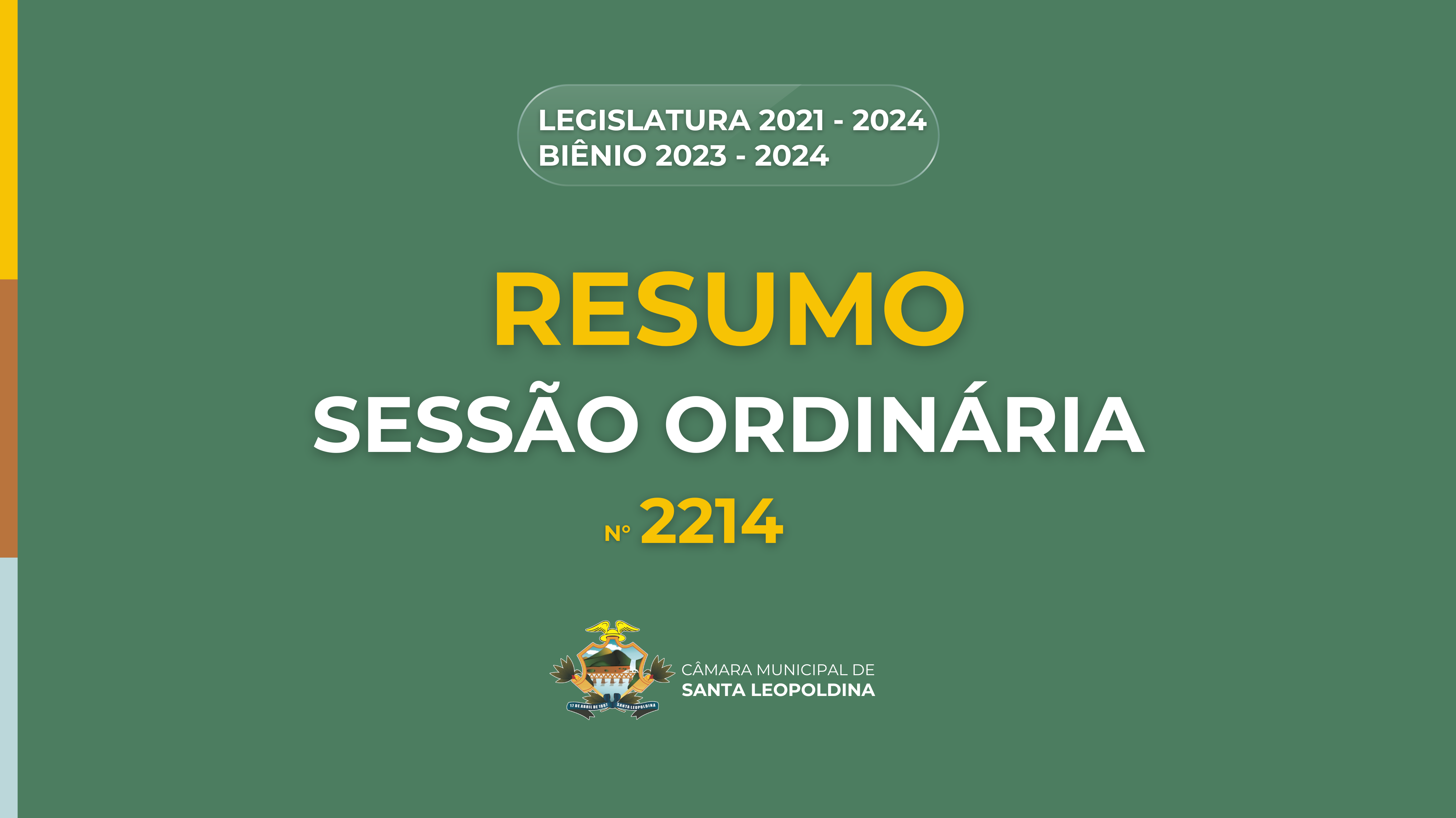 Resumo Sessão Ordinária 2214ª